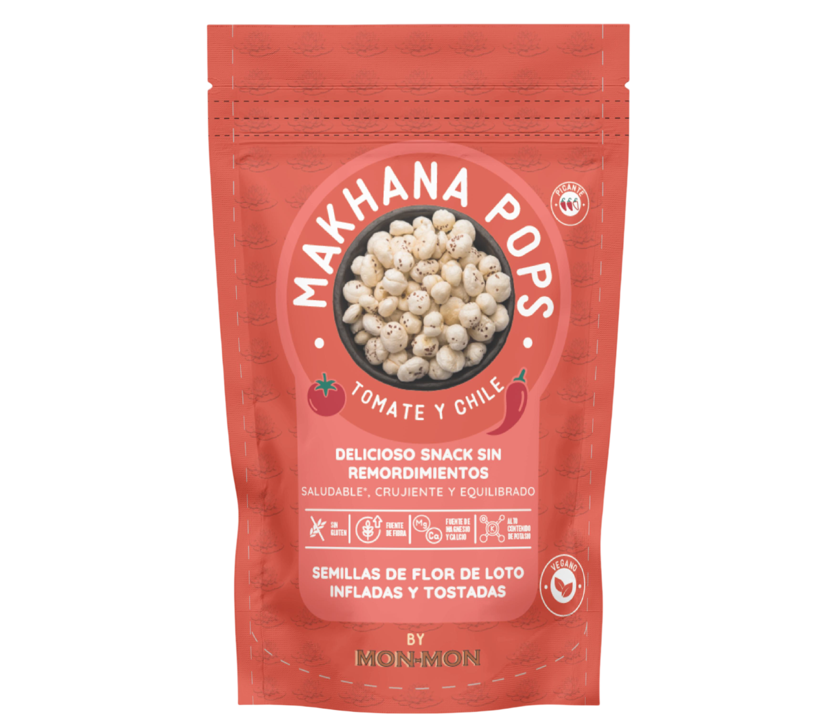 Makhana Pops by Mon-Mon - Tomate y Chile 30g 🍅🌶️