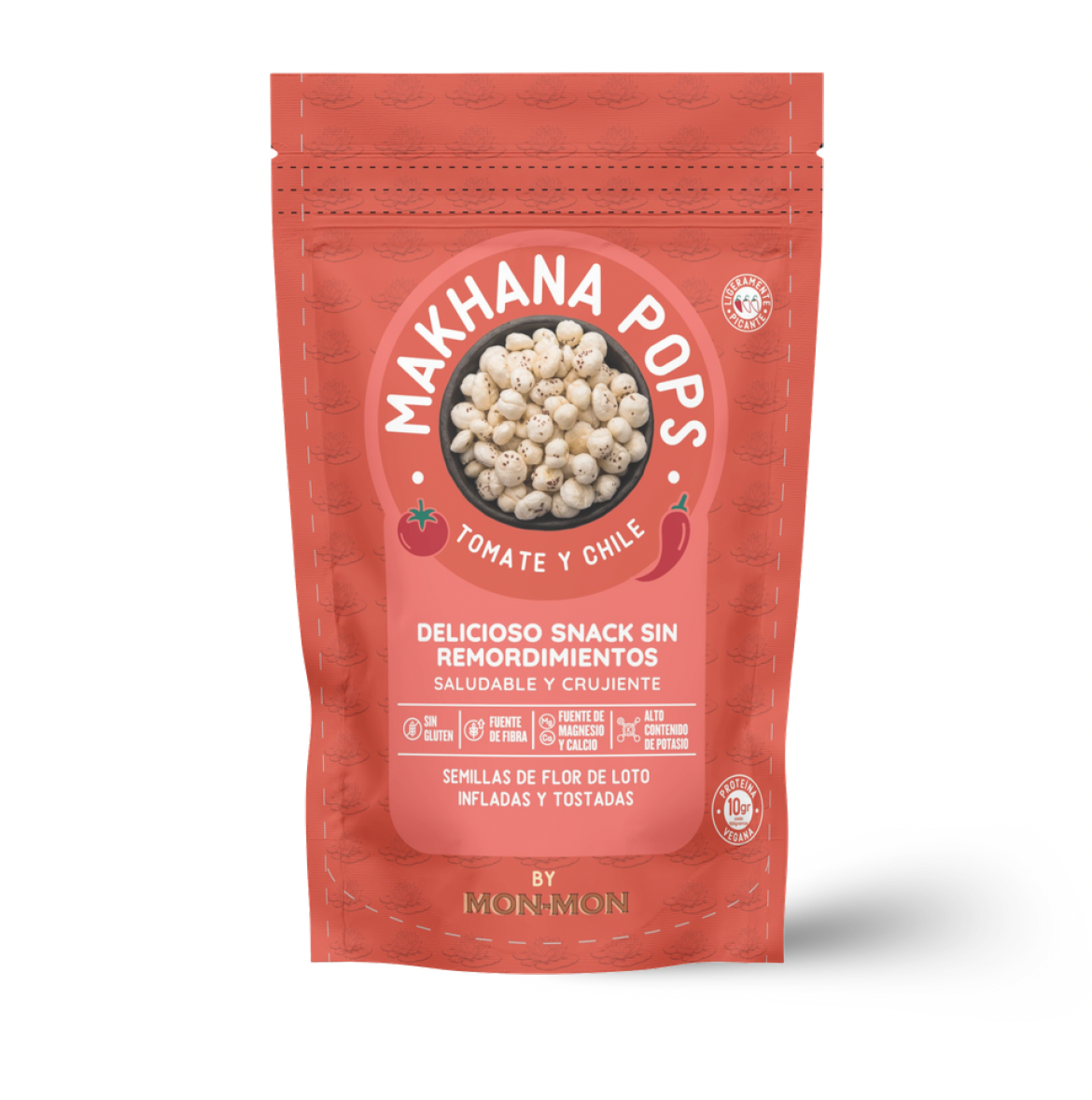 Makhana Pops by Mon-Mon - Tomate y Chile 30g 🍅🌶️